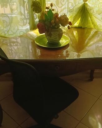 SCRIVANIA IN NOCE 