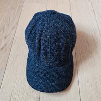 Cappello con paraorecchie blu Stetson lana (tg.S) 