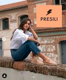 Scarpe/ espadrillas estive Presili Tg37 nuove