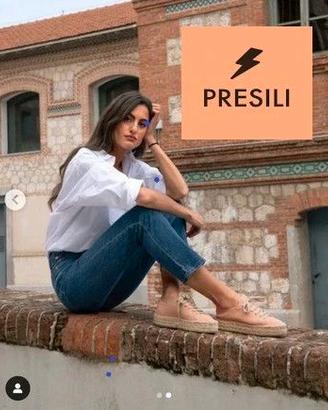 Scarpe/ espadrillas estive Presili Tg37 nuove