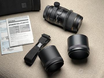 Sigma 150mm F2.8 APO Macro EX DG OS Stabilizzato