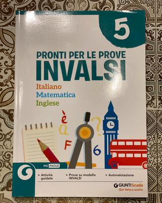 Libro INTATTO Invalsi 5^ primaria (ita/mat/eng)