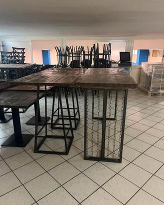 se tavoli e sedie da pub/bracerie