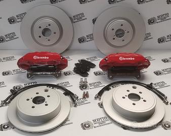 IMPIANTO FRENANTE PER GT86/GR86/BRZ/IMPREZA ECC