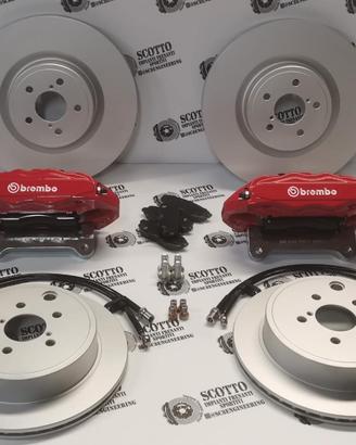 IMPIANTO FRENANTE PER GT86/GR86/BRZ/IMPREZA ECC