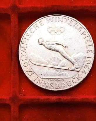 Austria 50 Schilling 1964 Winter Olympics Innsbruc