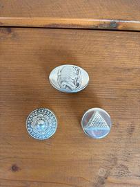 Scatoline in argento egiziano