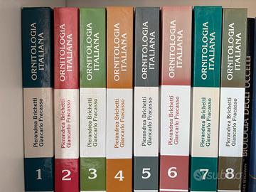 Ornitologia italiana– Brichetti-Fracasso, vol 1-8