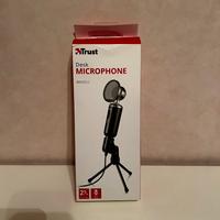 Microfono da tavolo con treppiede Trust