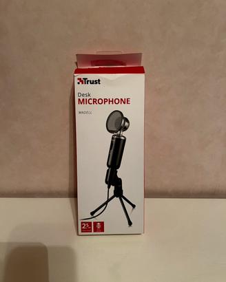 Microfono da tavolo con treppiede Trust
