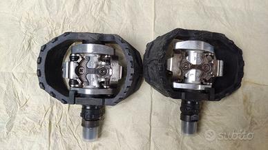 Pedali Mtb Shimano m 424 doppio uso