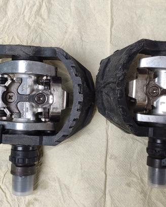 Pedali Mtb Shimano m 424 doppio uso