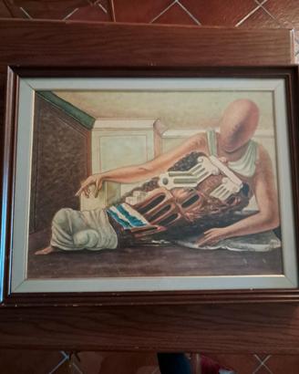 Olio su tela Vincenzo Santarpia - Positano 