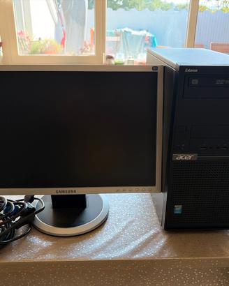 PC fisso Acer , processore Intel I3, 8Gb Ram