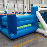 Calcio Balilla umano gonfiabile usato