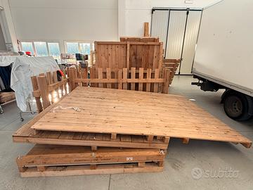 Strutture in legno per pergolati - gazebo -