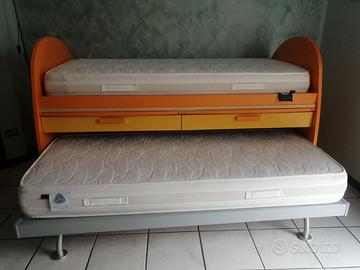 Letto a castello / Sistema letto Salvaspazio