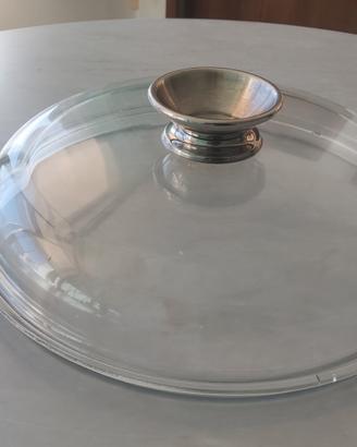 Coperchio bombato vetro spesso diam. 28 cm