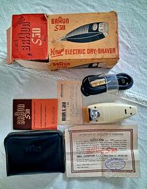 Braun il primo rasoio elettrico S50