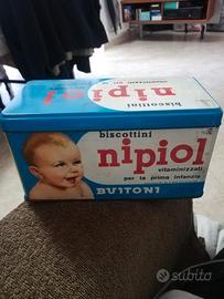 scatola vintage nipiol
