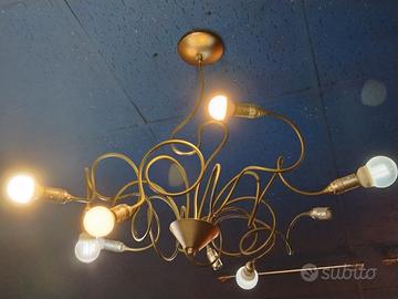 lampadario e applique  metalspot  gorgona