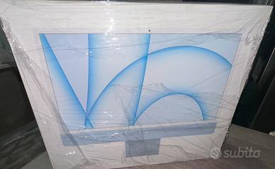 Solo la scatola Apple iMac da 24 pollici del 2021
