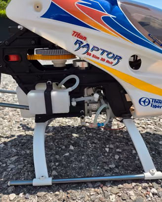 Elicottero RC radiocomandato Raptor 50 size 3D