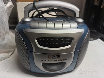 Sand Schneider radio cassette recorder