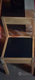 sedia di legno