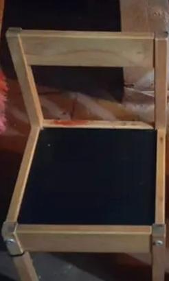 sedia di legno