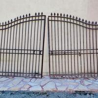 Cancello vintage storico ferro battuto