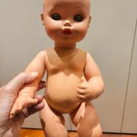 set 3 bambole anni 70