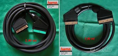 Cavi Scart n*7 pezzi- lunghezze varie