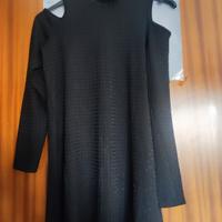 vestito tg 40, spalle scoperte 