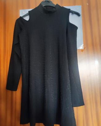 vestito tg 40, spalle scoperte 