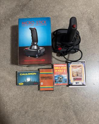 Lotto Commodore 64: Joystick+ 4 Giochi