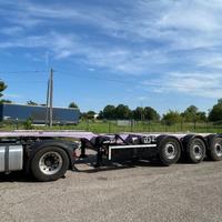 Semirimorchio portacontainer Broshuis 2008