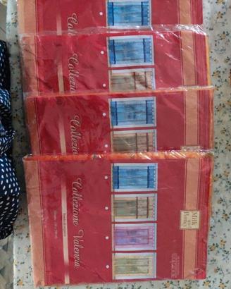 Tende velate Milk and Honey con ricami  floreali 2