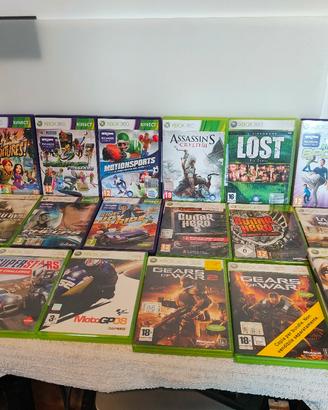 Lotto 18 giochi originali per Xbox 360