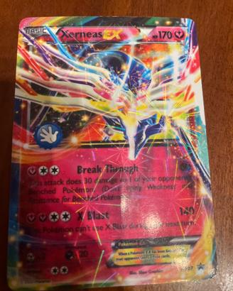 Carta Pokémon Xerneas EX.