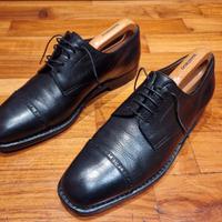 Scarpa Derby di Gorietti in Pelle Nera "Martellaa"