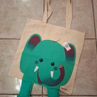 Shopper Mondadori con elefante 