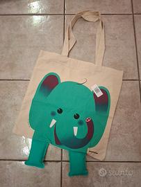 Shopper Mondadori con elefante 