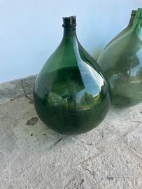 Damigiane fatte a mano spagliate