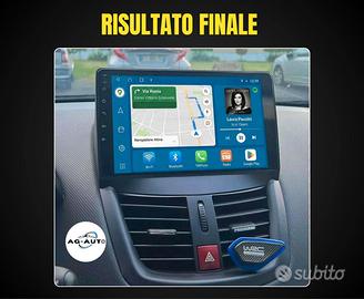 Peugeot 207 KIT COMPLETO Autoradio Android 9 poll.