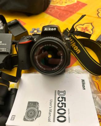 📸 Nikon D3500 + kit completo di fotografia