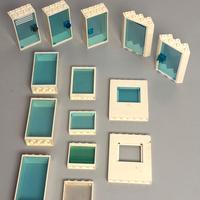 Lego porte finestre panel muri city police LOTTI