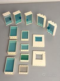 Lego porte finestre panel muri city police LOTTI