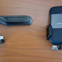 Supporto per SSD su reflex mirrorless videocamere
