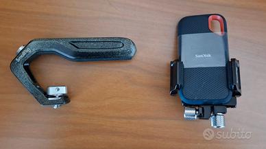 Supporto per SSD su reflex mirrorless videocamere